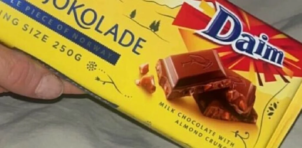 Jenny købte en Daim-chokolade: Da hun åbnede den, ventede der en stor overraskelse