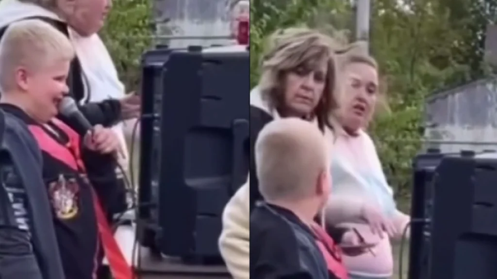 Han griber mikrofonen midt under begravelse: Det han siger efterlader alle gæsterne i chok