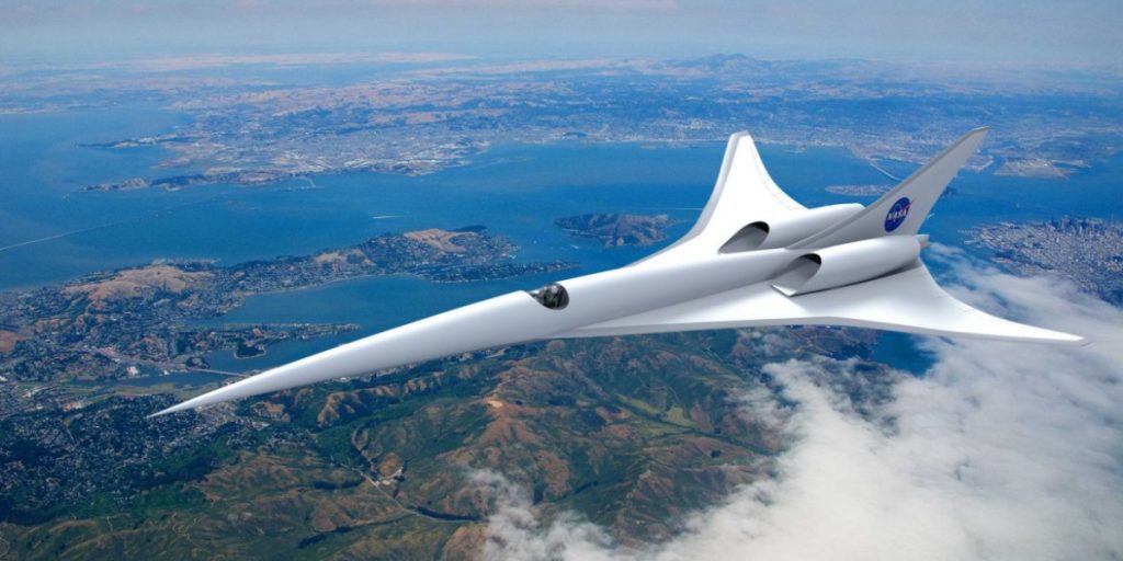 NASA udvikler et supersonisk jetfly – det kan flyve fra New York til London på ingen tid