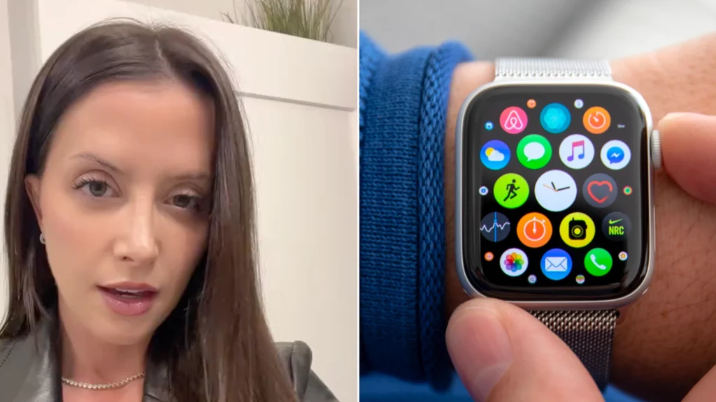 Nicole forsøgte at slukke alarm på kærestens Apple Watch: Så gjorde hun opdagelse, der fik hendes verden til at ramle
