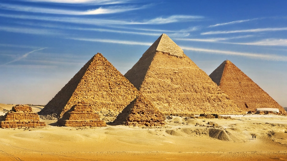 Kæmpe opdagelse fra det ydre rum viser, hvordan pyramiderne blev bygget