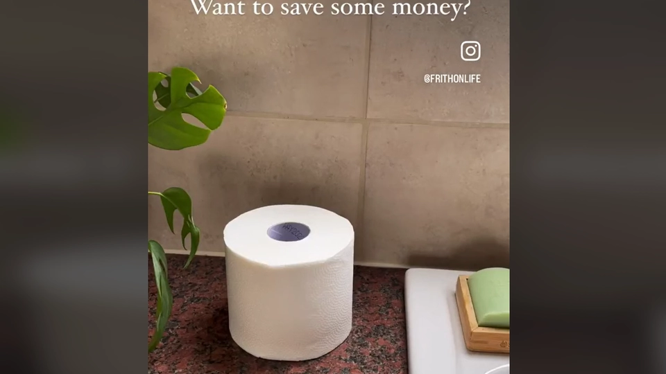 Kvinde sparer 700 kr. om året på toiletpapir: Sådan gør hun det