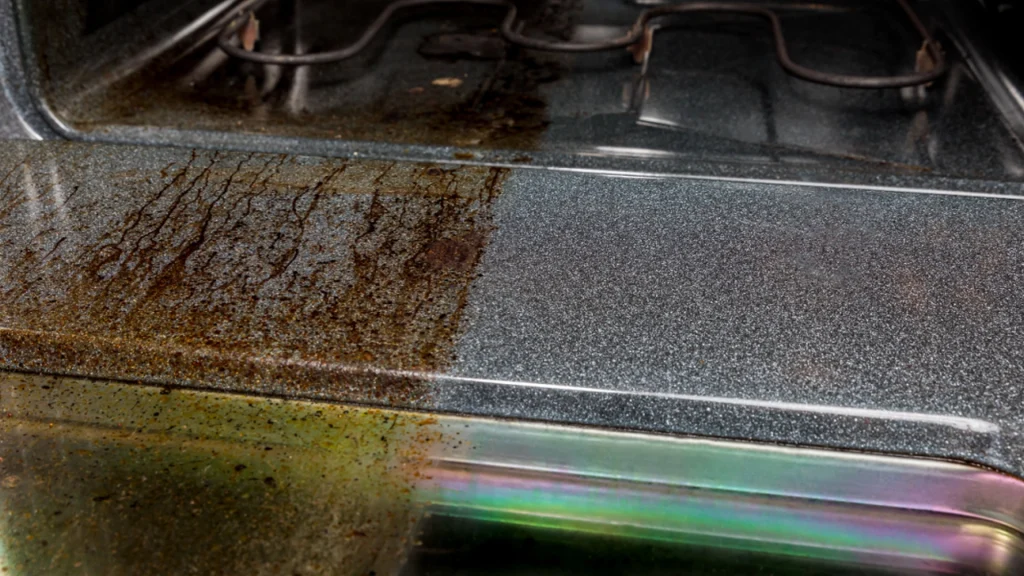 Fantastisk rengøringstip opløser fedtede ovnpletter på blot 10 minutter