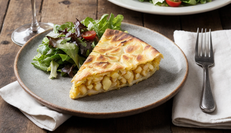 Kartoffel-omelet: Lær at lave denne enkle opskrift med kun 3 ingredienser