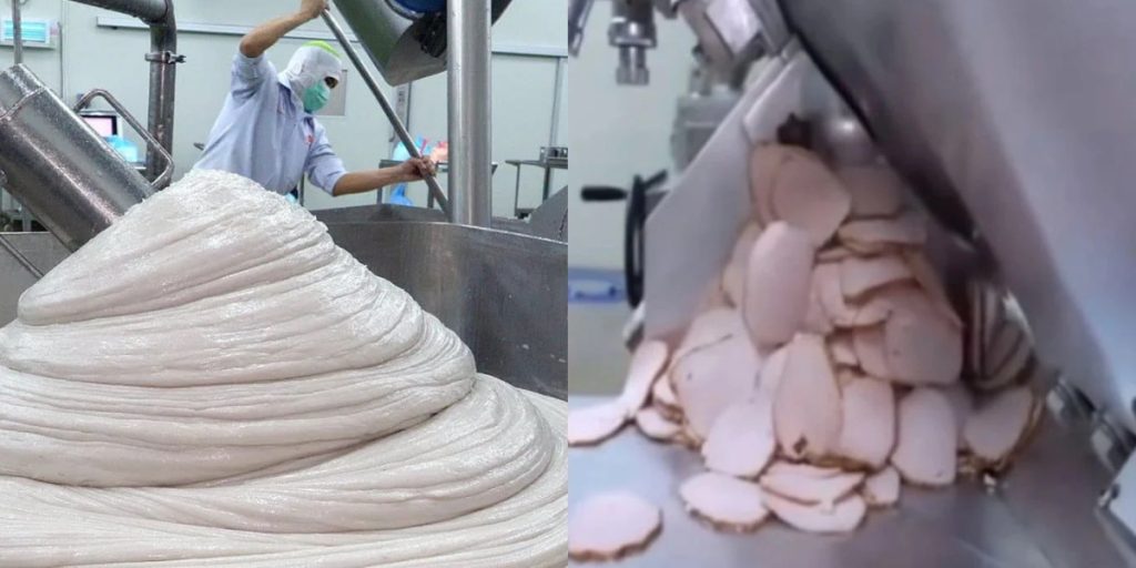 Video fra fabrik viser, hvordan industrielt skinke fremstilles