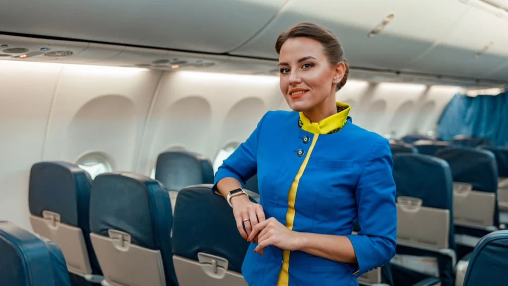 Stewardesse raser mod flypassagerer, der konstant stiller dette spørgsmål