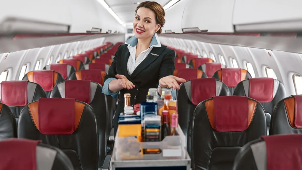 Stewardesser tilbyder det under alle flyveture: Nu afslører de den klamme årsag til, at du aldrig skal takke ja