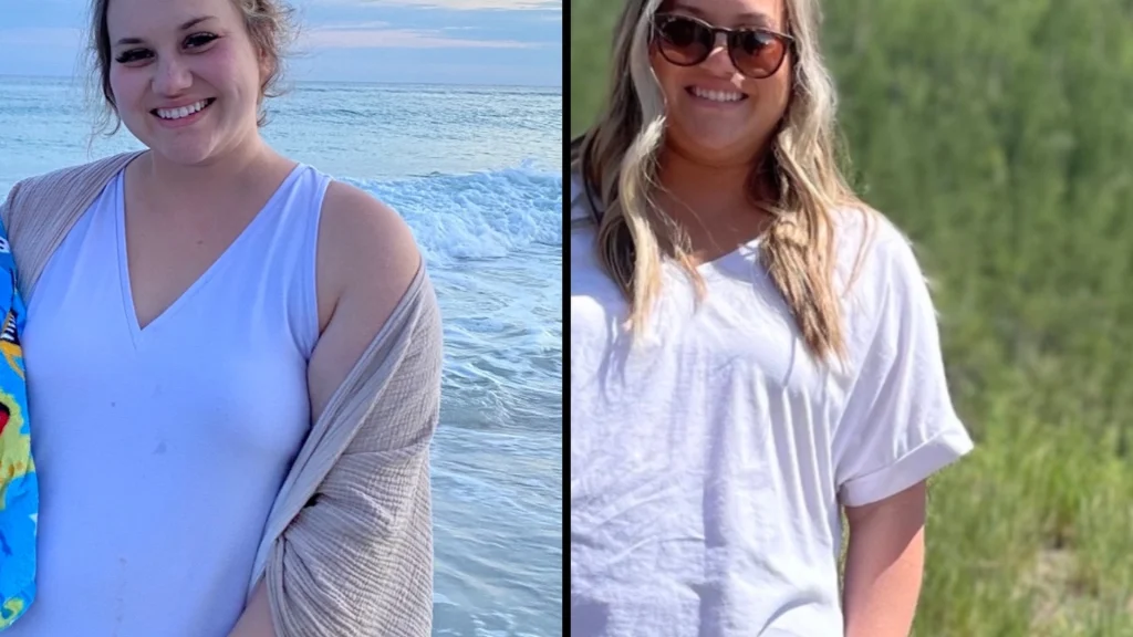 Kvinde har tabt sig over 30 kg med fem måltider om dagen: Nu deler hun sin fantastiske forvandling