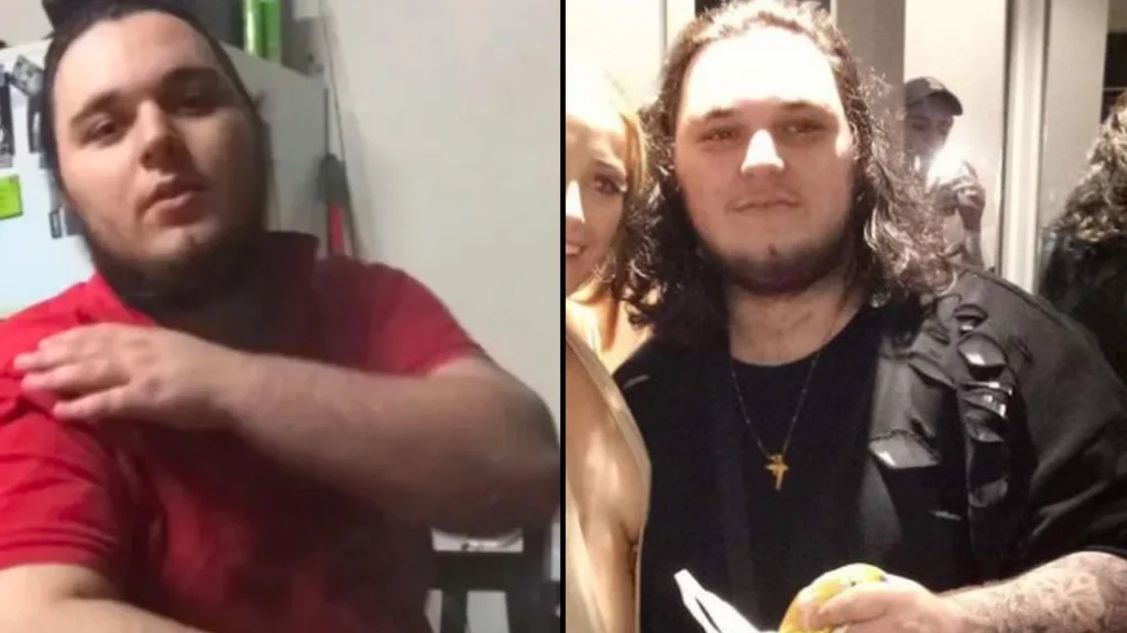 23-årig mand har tabt sig over 60 kg: I dag er han uigenkendelig