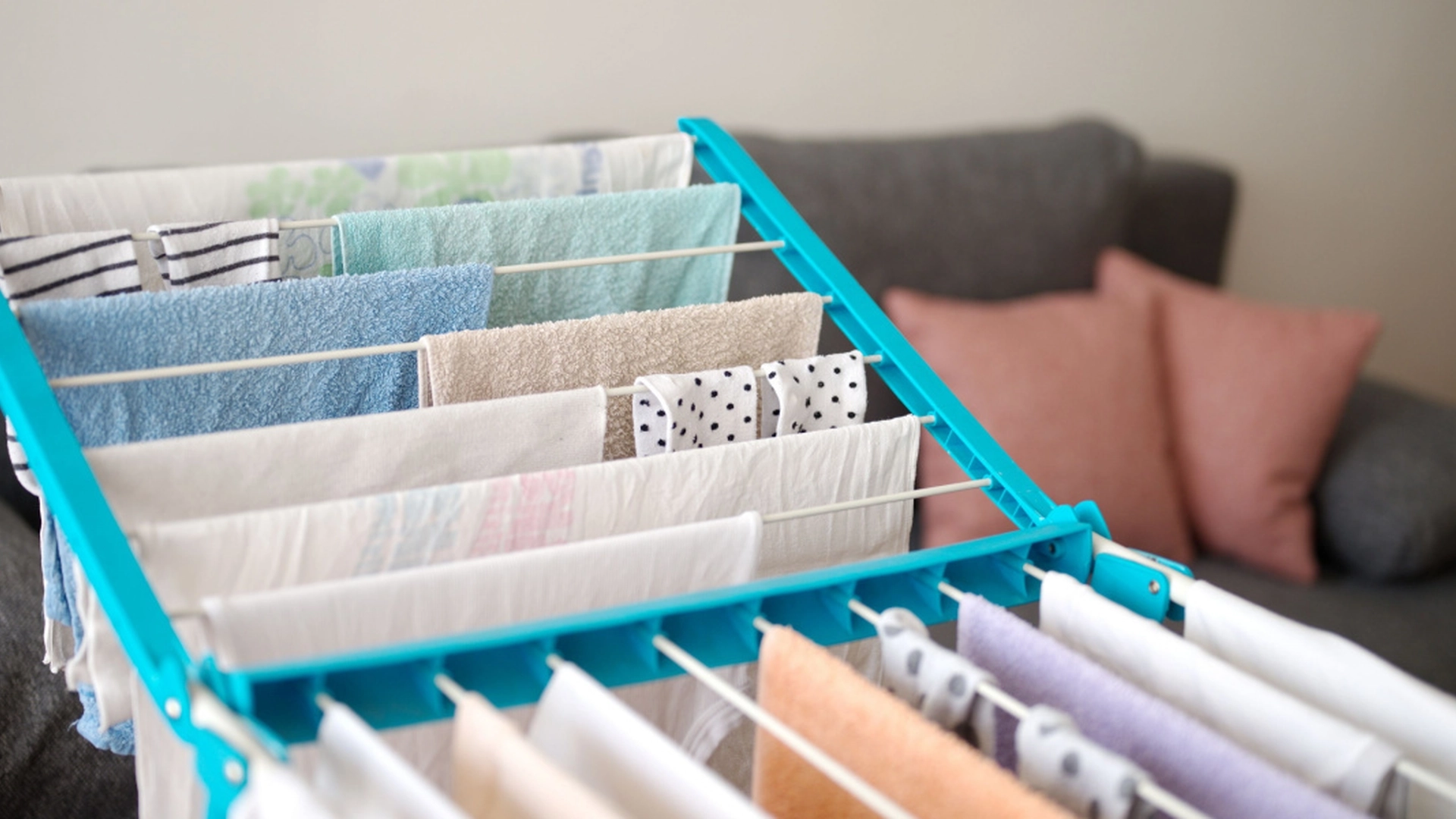 Takket være disse tricks vil dit vasketøj altid være tørt inden for 30 minutter – selv i vintermånederne