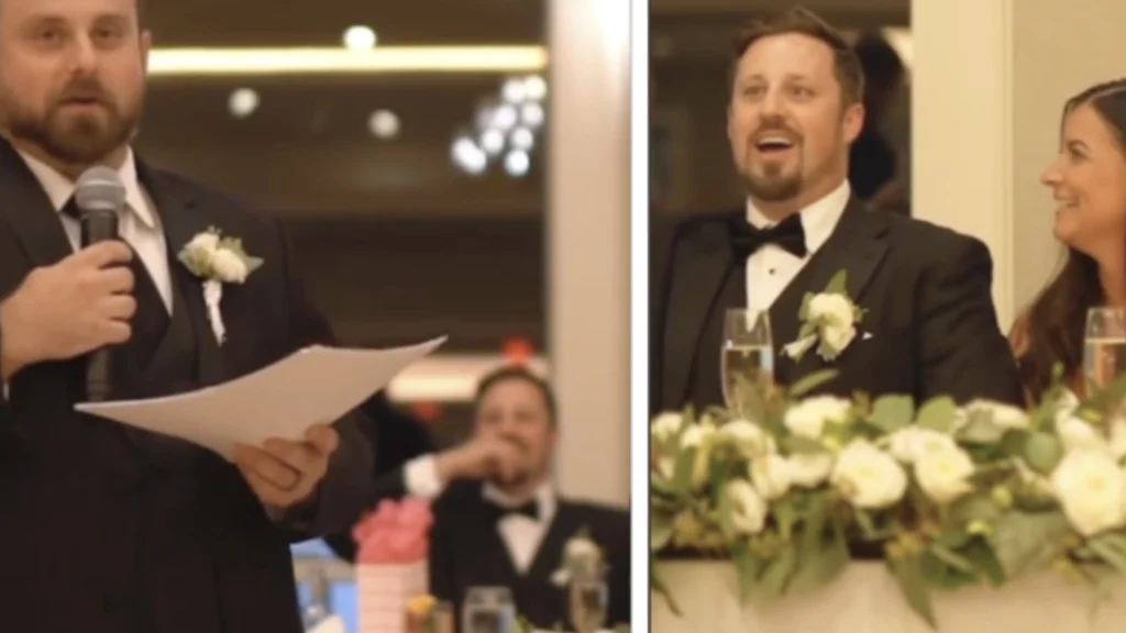 Marks bryllup gik som en drøm: Men når hans bror rejser sig og holder tale, bliver alle målløse