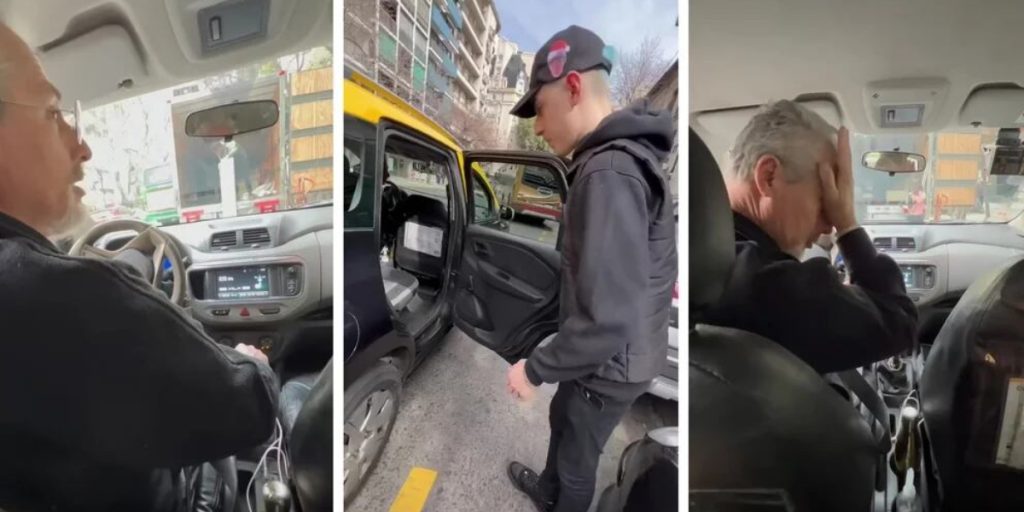 Han bad en taxachauffør om gratis lift til hospitalet og gav ham en uventet belønning som tak