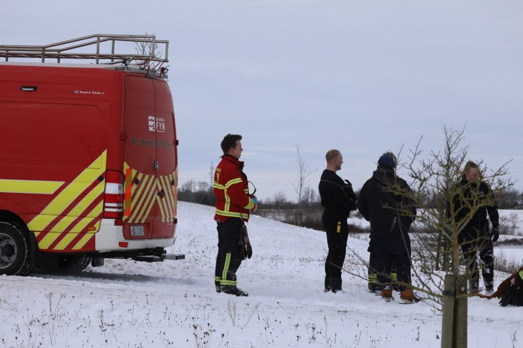 45-årig mand ville rede sin hund: Nu er han i livsfare