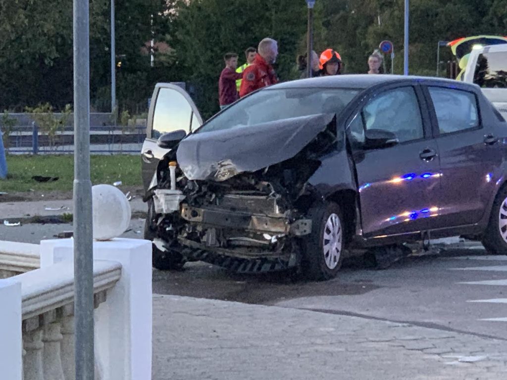Voldsomt færdselsuheld