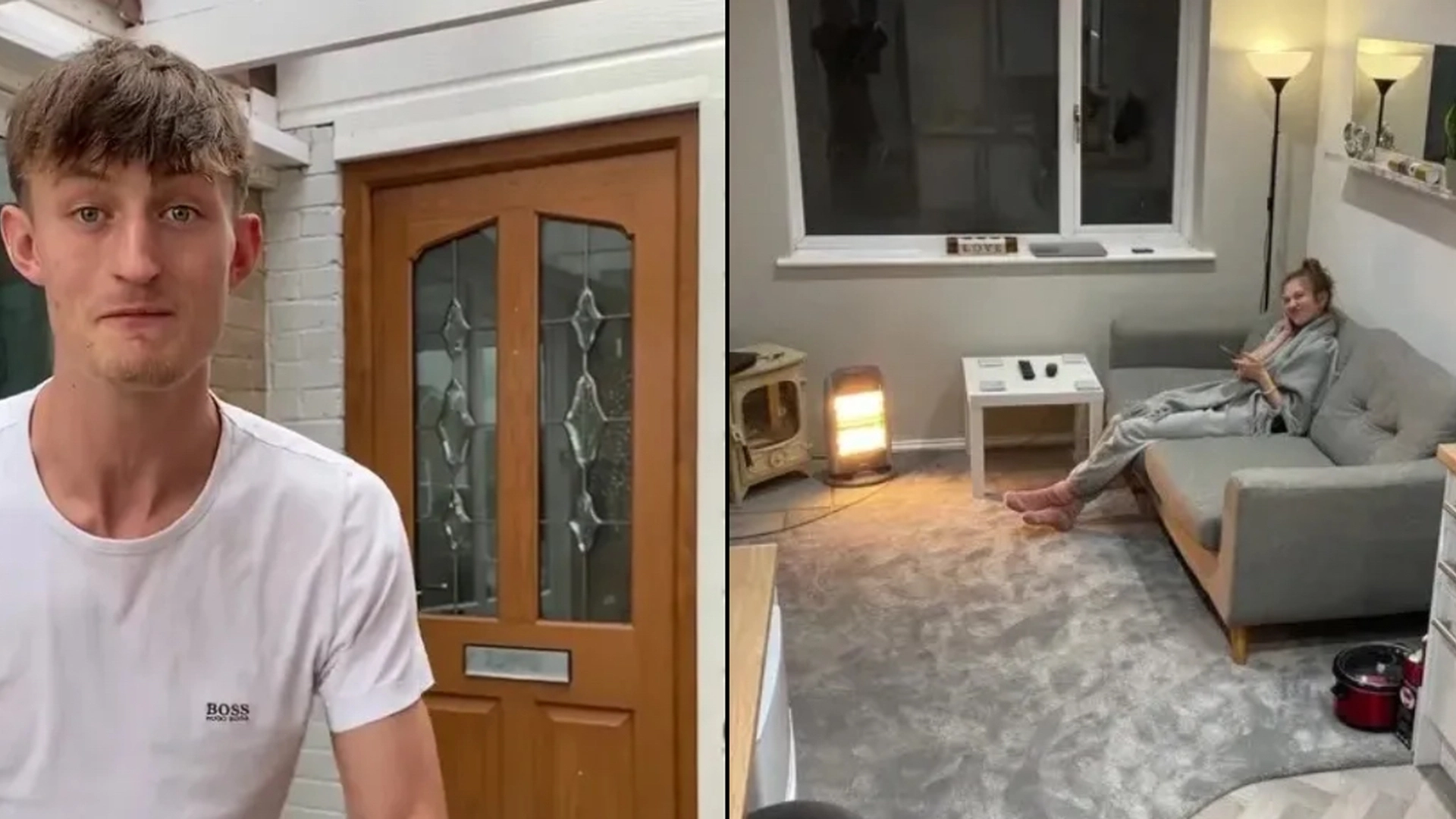 Ung mand havde ikke råd til at købe sit eget hus: Så forvandlede han sine forældres garage til et hjem