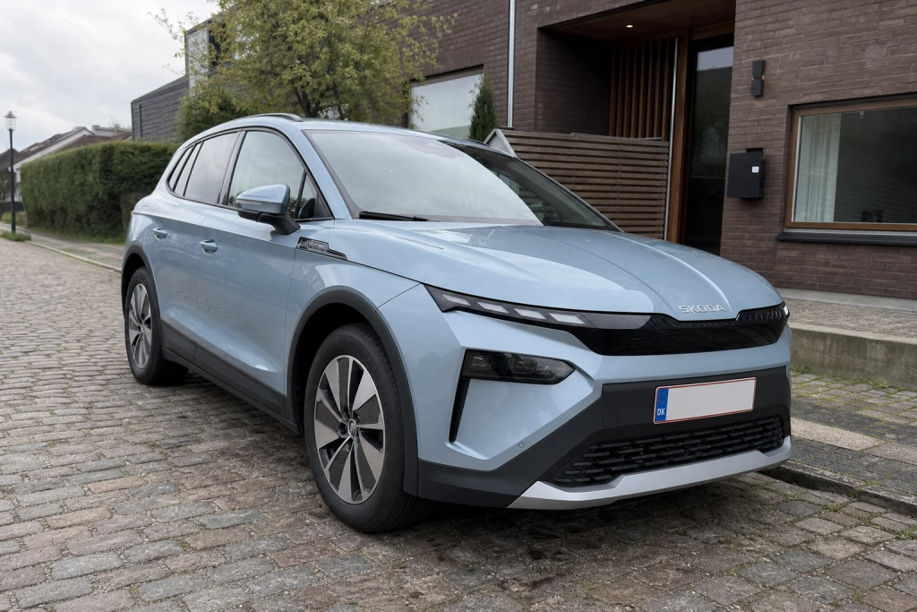 Skoda Elroq sætter danskerne i kø: Her er de fem mest købte elbiler i april