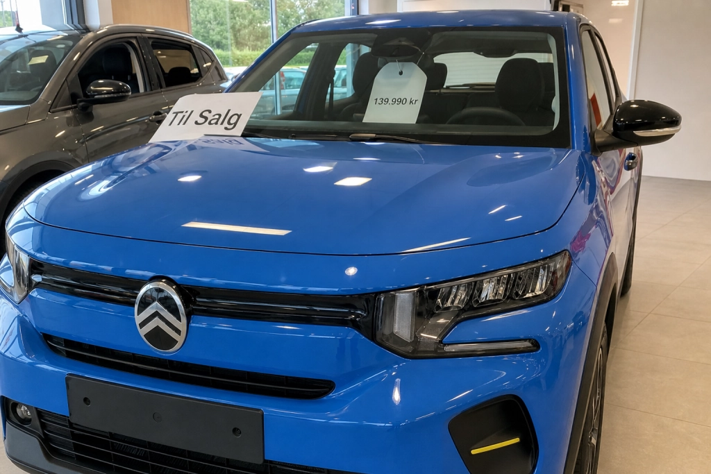 Citroën ë-C3 er Danmarks billigste elbil til 139.990 kr., men rækkevidden er kun 204 km