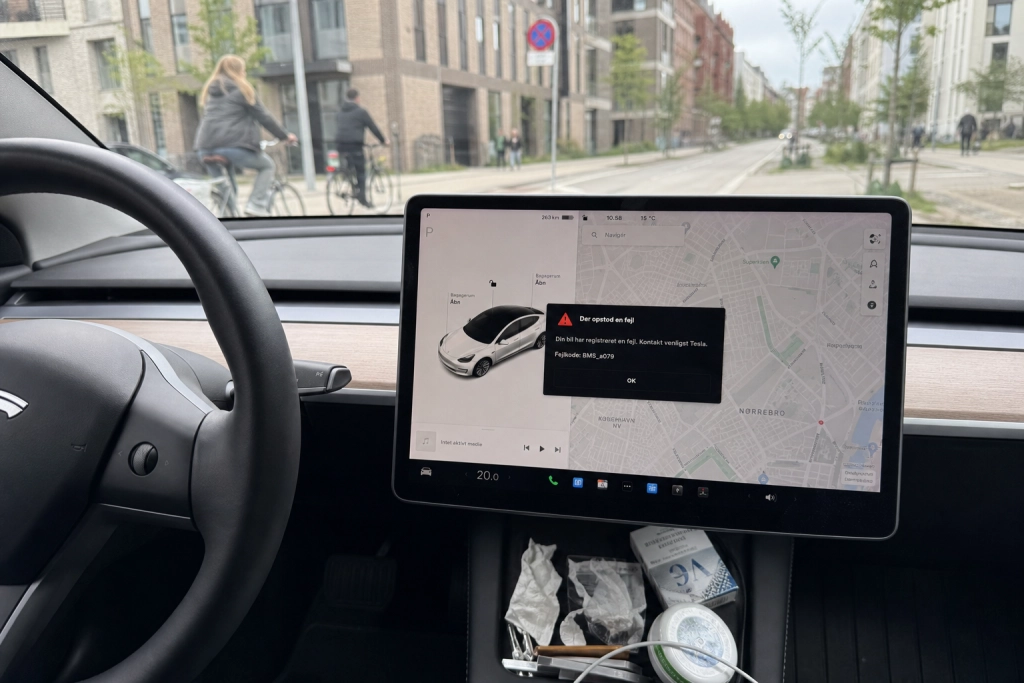 Tesla tilbagekalder næsten 13.000 biler — fremdriften kan slukke midt under kørsel