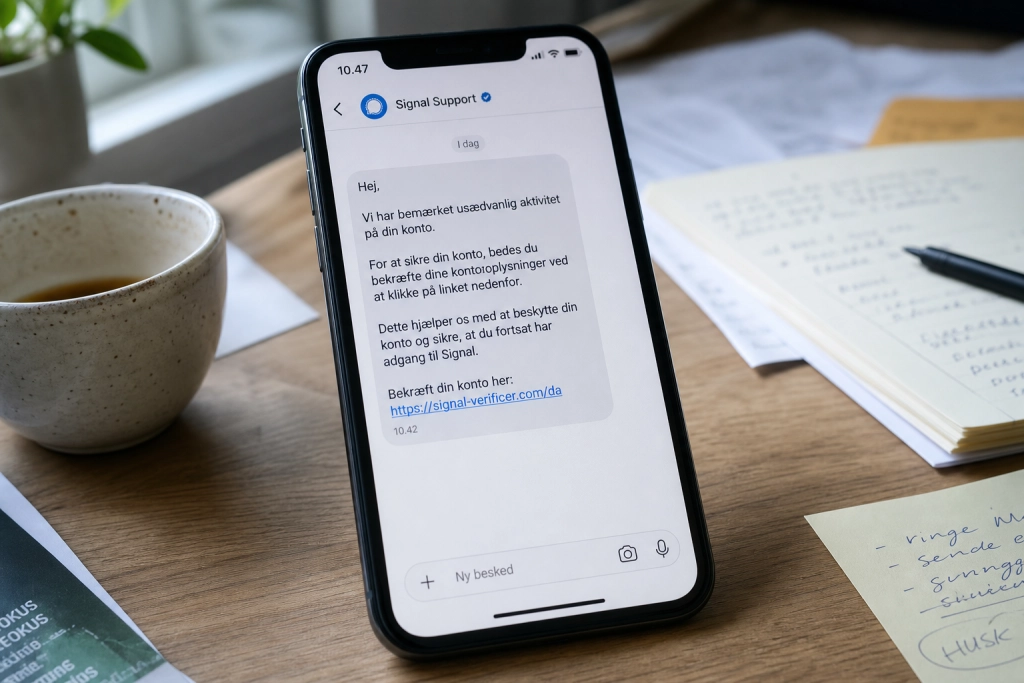 Falske Signal Support-beskeder kaprer konti på sekunder, advarer FBI