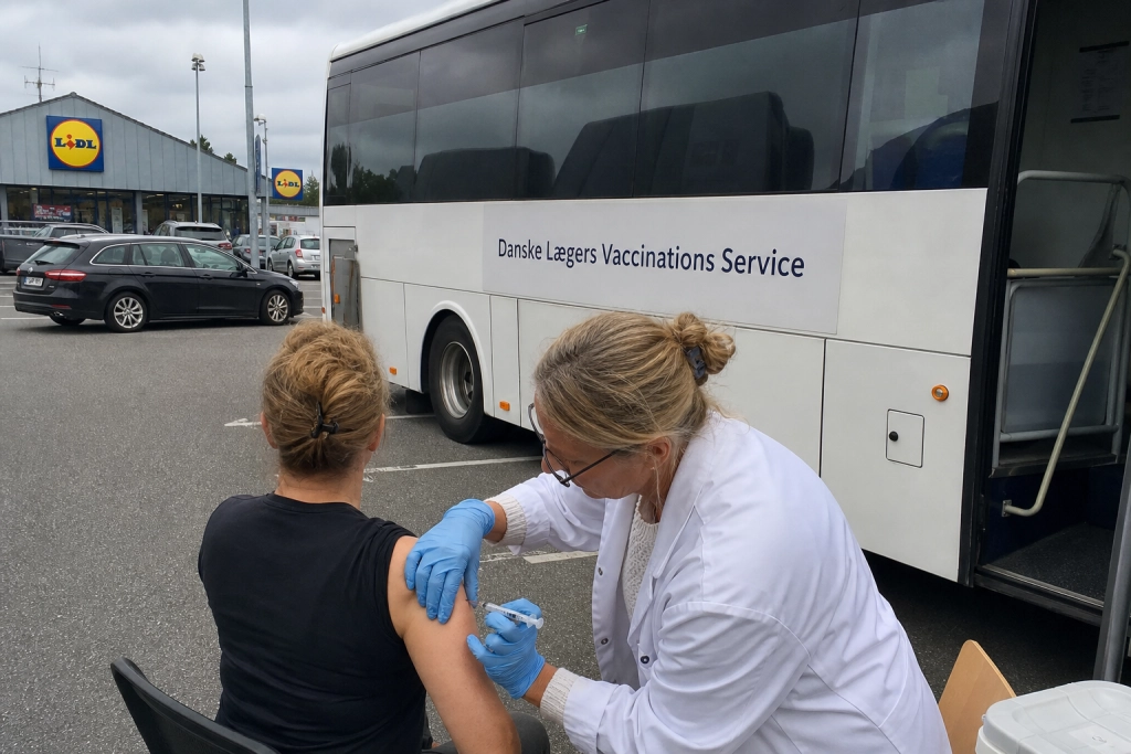Flåtvaccinen kan nu hentes på Lidl-parkeringen: Sådan får du fat i den