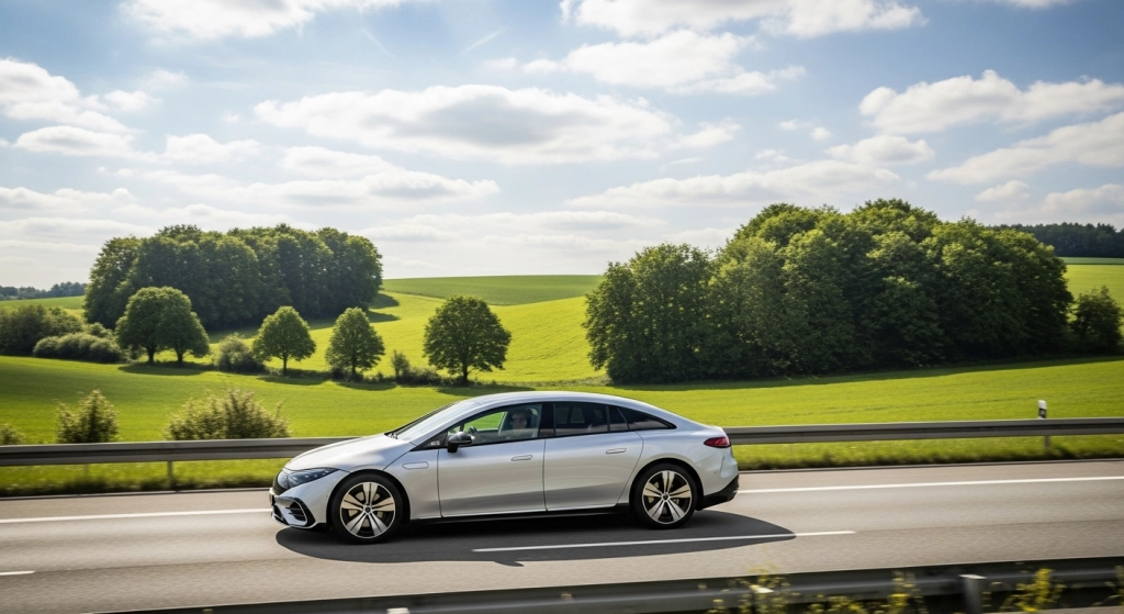 Mercedes-test: Ny batteri-teknologi kørte 1.205 km på én opladning