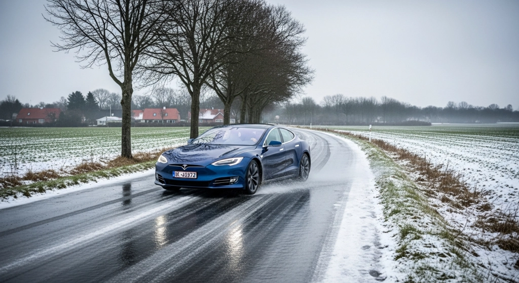 Is, elge og fartsyndere: Nordiske myndigheder kan bremse Teslas selvkørende biler