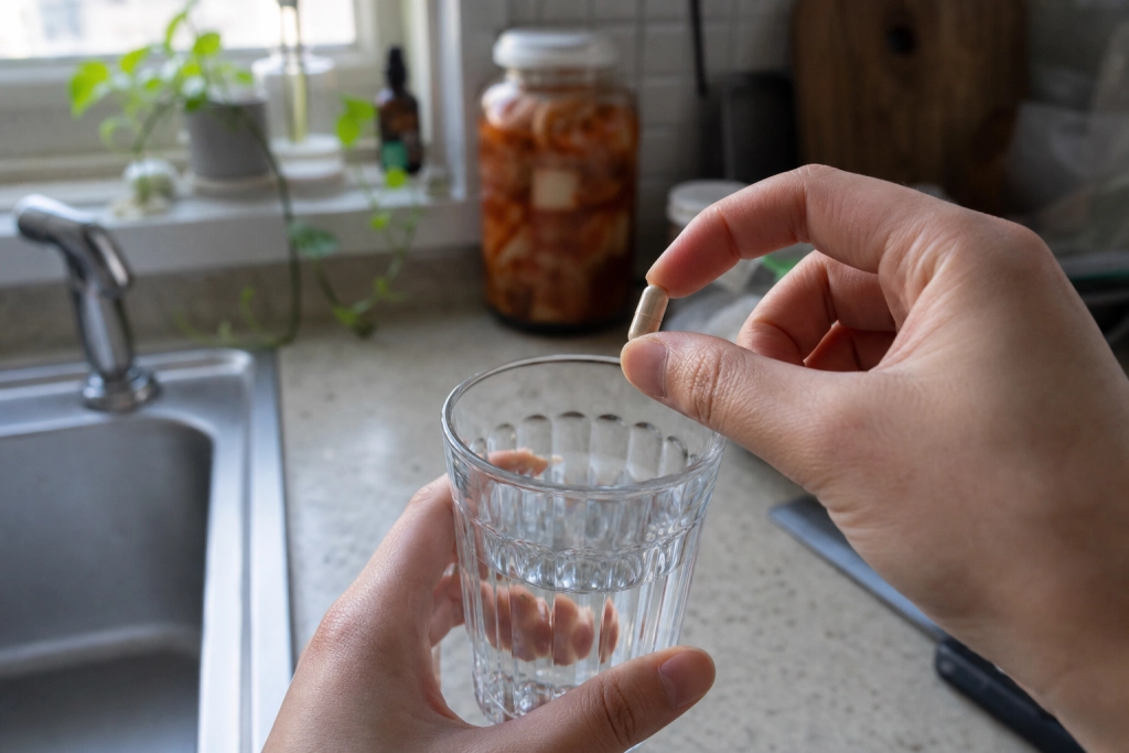 Sydkoreansk studie: Bakterie fra kimchi skyller nanoplast ud før det sætter sig i organerne
