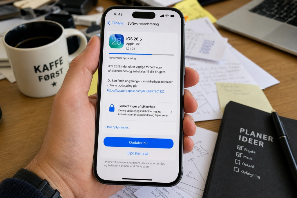 Apple lukker over 50 sikkerhedshuller med iOS 26.5: Sådan opdaterer du din iPhone nu
