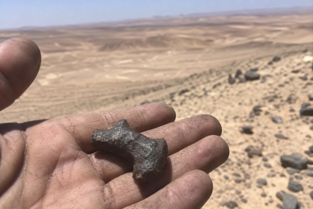 En sten lå gemt i Sahara i 4,5 milliarder år – så afslørede den en planet, ingen vidste fandtes