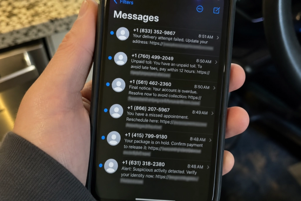 Rekord: Danskerne fik næsten 1.400 svindel-sms'er på én måned