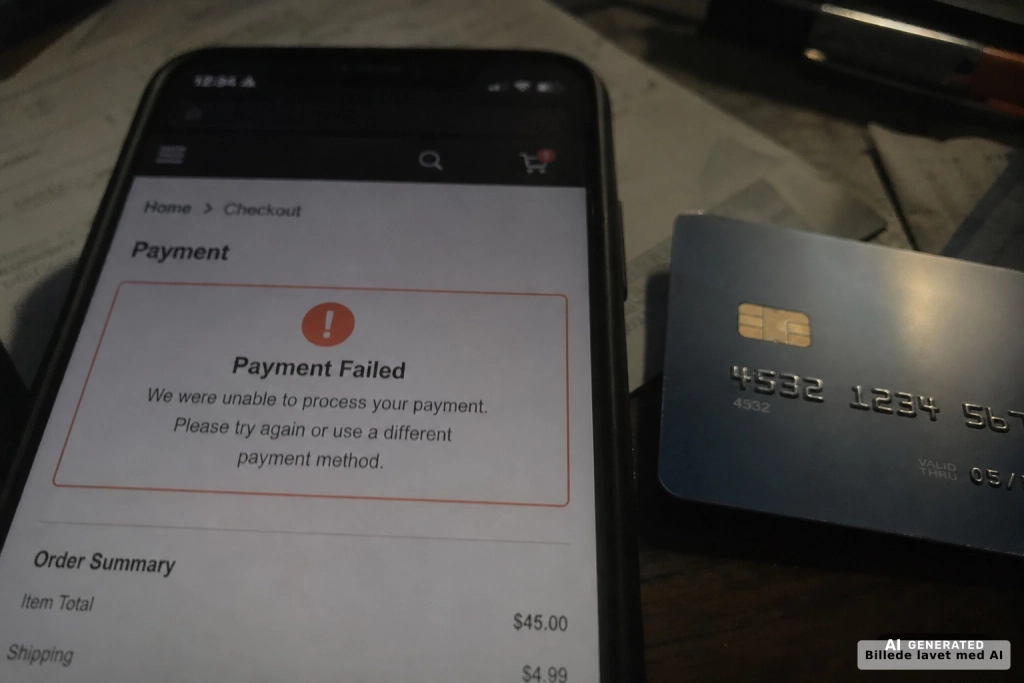 Disse falske webshops afviser dit første kort med vilje: Det er en fælde for at stjæle to på én gang