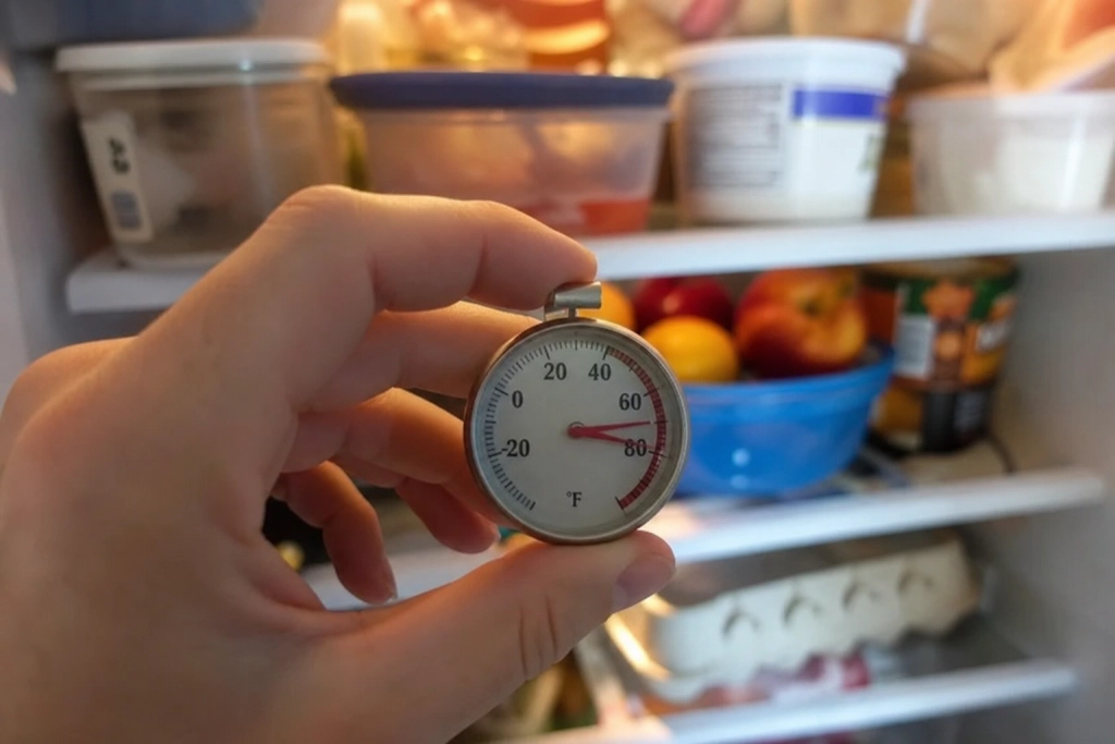 Det gør næsten alle derhjemme, og det kan varme dele af køleskabet op til det niveau, hvor Listeria trives bedst