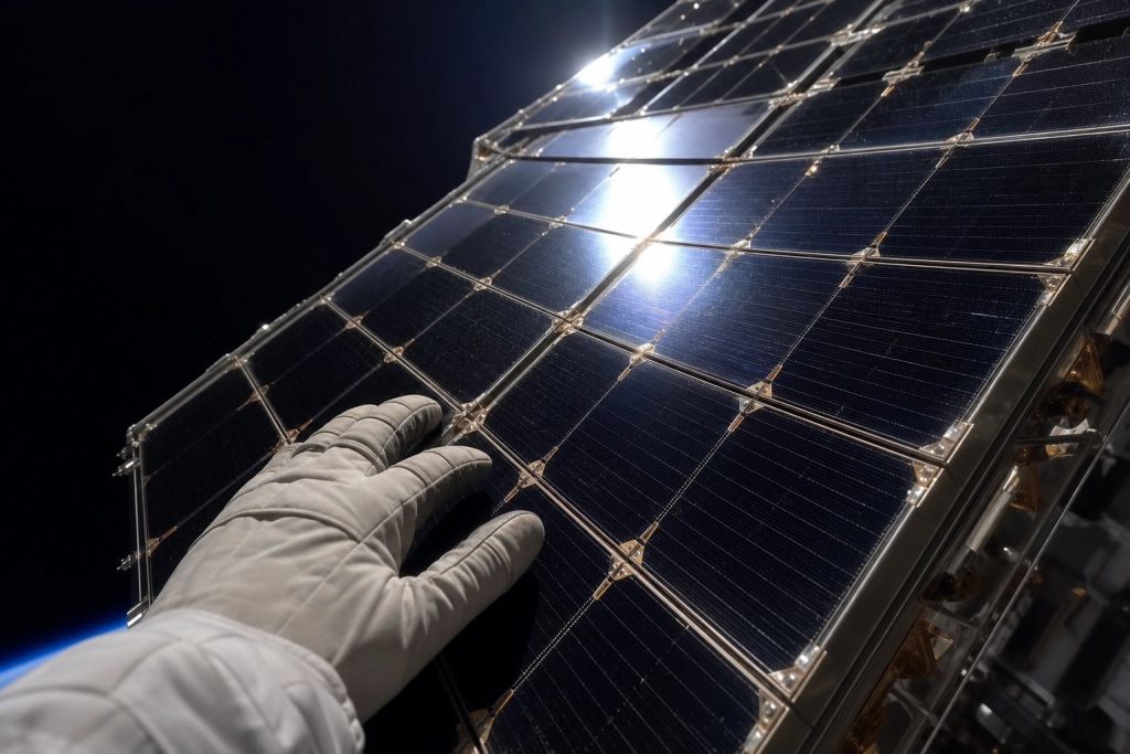 ISS har kun fire år tilbage: Torsdag går to astronauter ud for at sikre strøm til stationens sidste rejse