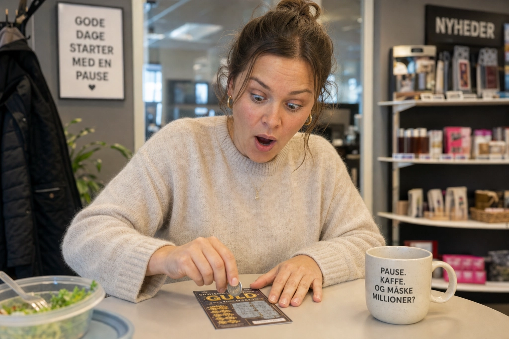 Hun vandt 13 millioner kroner i frokostpausen: Så gjorde hun noget, ingen forstår