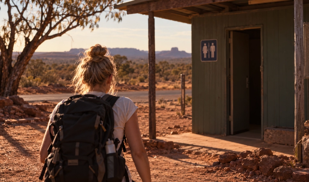 Emma stod i kø til toilettet ved et busstop midt i den australske ødemark: Da hun kom ud, var mareridtet begyndt