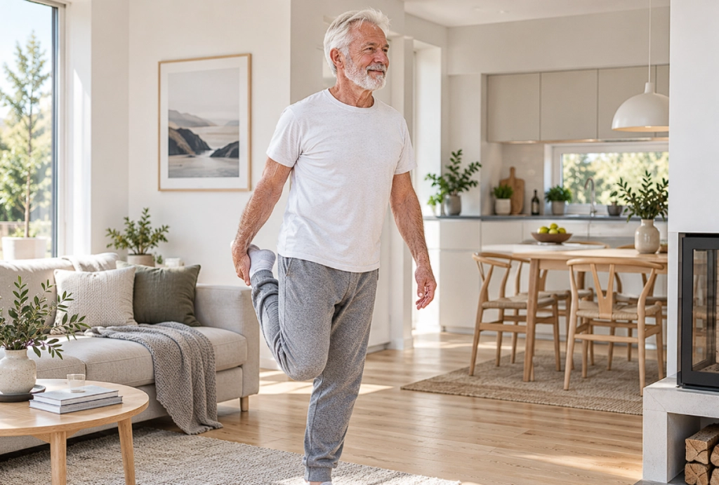 Denne simple 10-sekunders balancetest kan afsløre et overraskende fingerpeg om dit helbred
