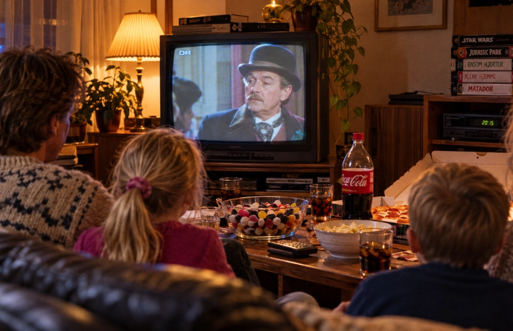 12 ting danske familier lavede fredag aften i 80'erne, før streaming overtog