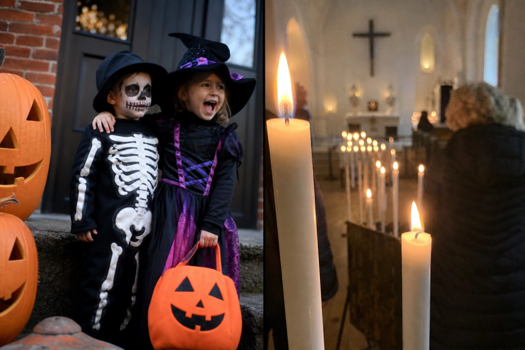 Mange blander dem sammen hvert efterår: Halloween og allehelgen er slet ikke det samme
