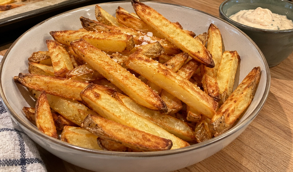 Opnå perfekt sprøde, gyldne pommes frites hver gang med dette simple trick