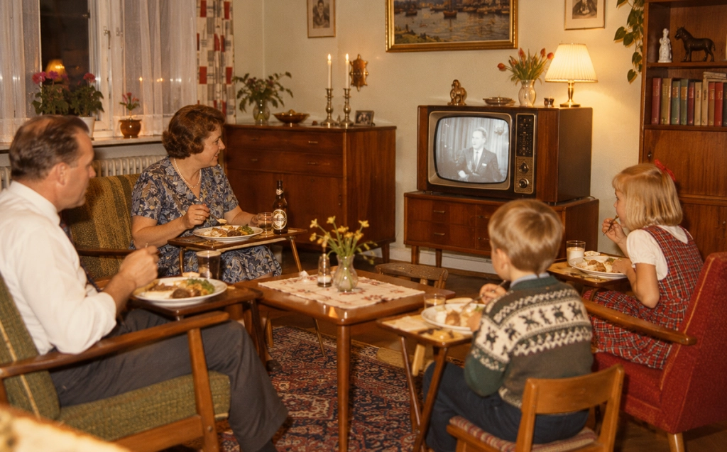 16 ting danske familier lavede om aftenen, før internettet kom